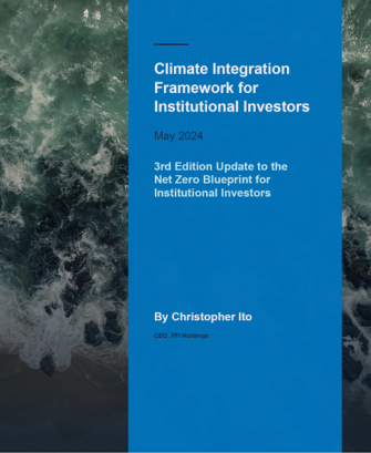 FFI Solutions - Climate Integration Framework for Investors - May 2024
