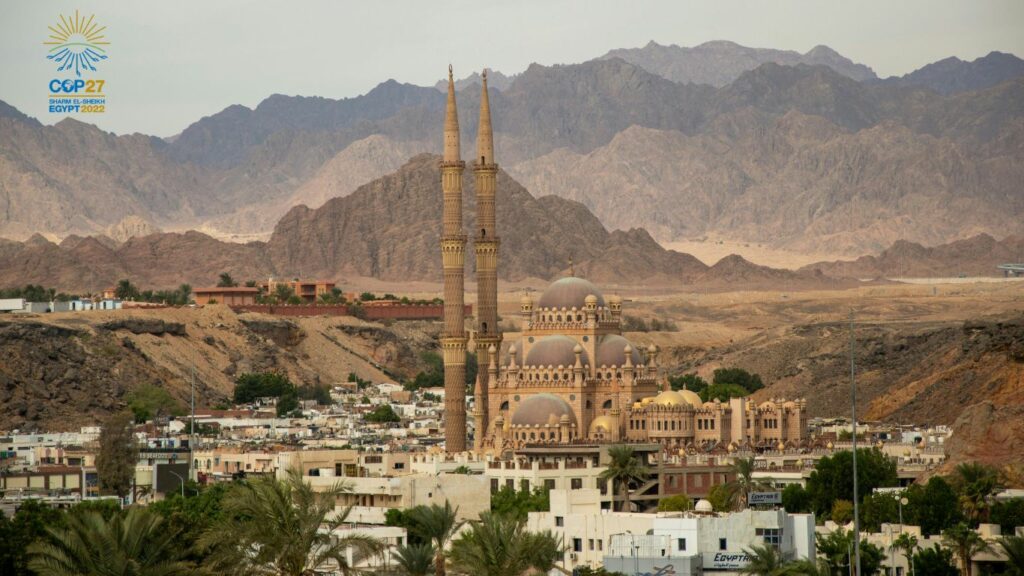 Sharm el Sheikh, the site of COP27.