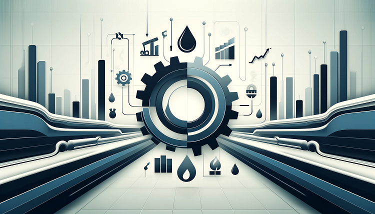 An image that represents the merger and acquisitions activity in the oil and gas sector recently. We interpret what this means for the energy transition.